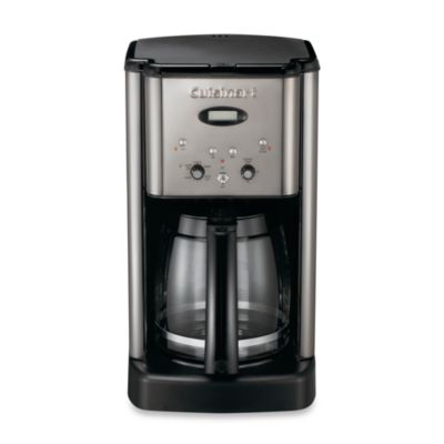 Cuisinart Brew Central 12-Cup Programmable Coffee Maker in Black and Chrome - Bed Bath & Beyond